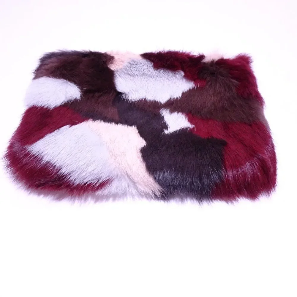 Theory Transformer Clutch Rabbit Fur NWT 298